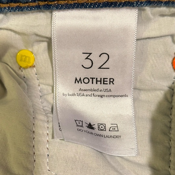 Mother Snacks High Waisted Twizzy Skimp Delicious Memories Jeans Size 32 - Picture 9 of 11